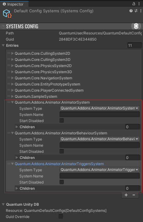 Adding Systems