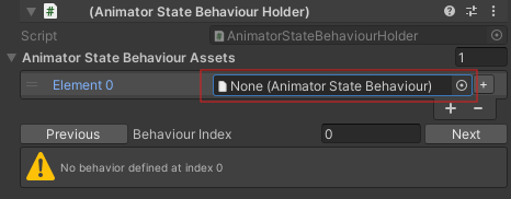 State Behaviours.