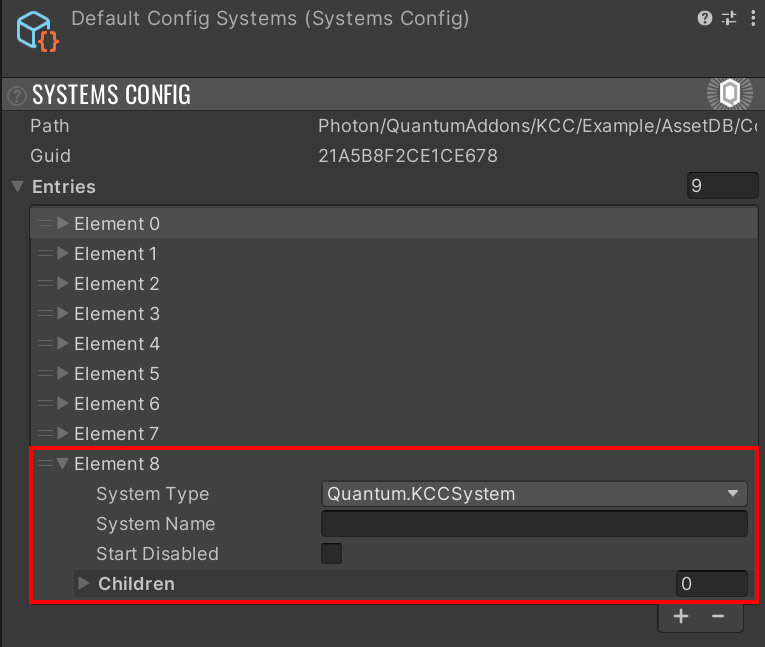 Add KCC System