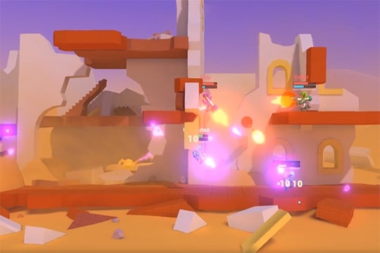 2D Shooter-Blueless